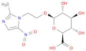 β-D-Glucopyranosiduronic acid, 2-(2-methyl-5-nitro-1H-imidazol-1-yl)ethyl