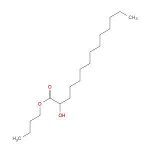 Tetradecanoic acid, 2-hydroxy-, butyl ester