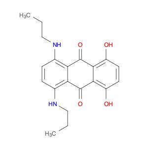1,4-Dihydroxy-5,8-bis(propylamino)anthracene-9,10-dione