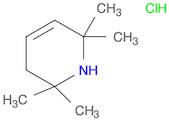 Pyridine, 1,2,3,6-tetrahydro-2,2,6,6-tetramethyl-, hydrochloride (1:1)