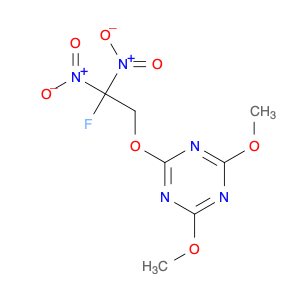 1,3,5-Triazine, 2-(2-fluoro-2,2-dinitroethoxy)-4,6-dimethoxy-