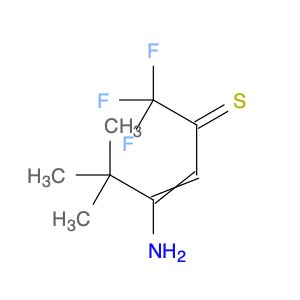 3-Hexene-2-thione, 4-amino-1,1,1-trifluoro-5,5-dimethyl-