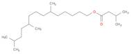 Butanoic acid, 3-methyl-, 6,10,13-trimethyltetradecyl ester