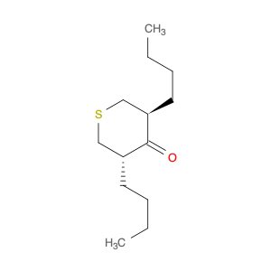 4H-Thiopyran-4-one, 3,5-dibutyltetrahydro-, trans- (9CI)