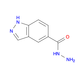 1H-Indazole-5-carboxylic acid, hydrazide