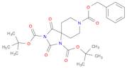 1,3,8-Triazaspiro[4.5]decane-1,3,8-tricarboxylic acid, 2,4-dioxo-, 1,3-bis(1,1-dimethylethyl) 8-...