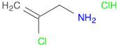 2-Propen-1-amine, 2-chloro-, hydrochloride (9CI)