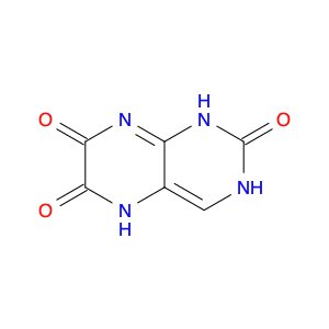 2,6,7(1H)-Pteridinetrione, 3,5-dihydro-