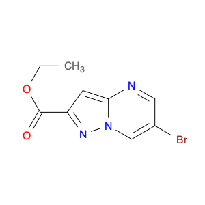 Pyrazolo[1,5-a]pyrimidine-2-carboxylic acid, 6-bromo-, ethyl ester