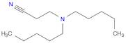 Propanenitrile, 3-(dipentylamino)-