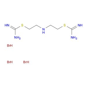 Pseudourea, 2,2'-(iminodiethylene)bis[2-thio-, trihydrobromide (6CI)