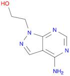 1H-Pyrazolo[3,4-d]pyrimidine-1-ethanol, 4-amino-