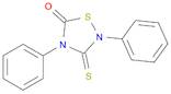 1,2,4-Thiadiazolidin-5-one, 2,4-diphenyl-3-thioxo-