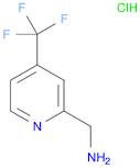 2-Pyridinemethanamine, 4-(trifluoromethyl)-, hydrochloride (1:1)