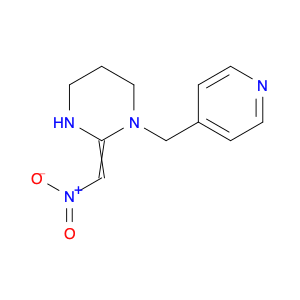 Pyrimidine, hexahydro-2-(nitromethylene)-1-(4-pyridinylmethyl)-