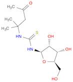 Thiourea, N-(1,1-dimethyl-3-oxobutyl)-N'-β-D-ribofuranosyl-