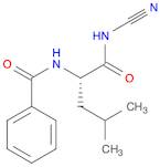 Benzamide, N-[1-[(cyanoamino)carbonyl]-3-methylbutyl]-, (S)- (9CI)