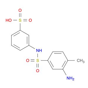 Benzenesulfonic acid, 3-[[(3-amino-4-methylphenyl)sulfonyl]amino]-