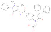 1H-Indole-1-acetic acid, 5-[[(2,3-dihydro-1,5-dimethyl-3-oxo-2-phenyl-1H-pyrazol-4-yl)amino]carbon…