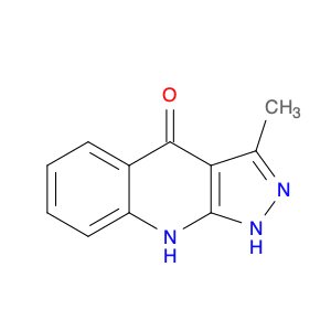 4H-Pyrazolo[3,4-b]quinolin-4-one, 1,9-dihydro-3-methyl-