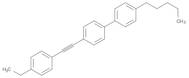 1,1'-Biphenyl, 4-[2-(4-ethylphenyl)ethynyl]-4'-pentyl-