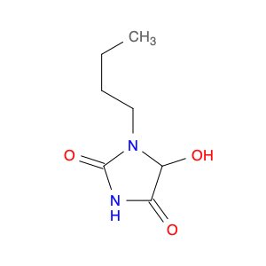 2,4-Imidazolidinedione, 1-butyl-5-hydroxy-