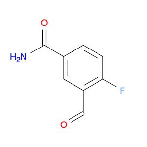 4-fluoro-3-formylbenzamide