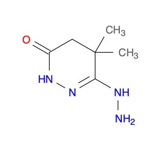 3(2H)-Pyridazinone, 6-hydrazinyl-4,5-dihydro-5,5-dimethyl-