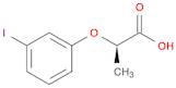 Propanoic acid, 2-(3-iodophenoxy)-, (R)- (9CI)