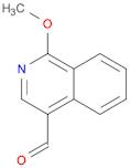 4-Isoquinolinecarboxaldehyde, 1-methoxy-