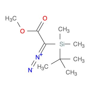 Acetic acid, 2-diazo-2-[(1,1-dimethylethyl)dimethylsilyl]-, methyl ester