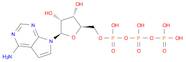 7H-Pyrrolo[2,3-d]pyrimidin-4-amine, 7-[5-O-[hydroxy[[hydroxy(phosphonooxy)phosphinyl]oxy]phosphi...