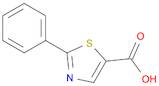 5-Thiazolecarboxylic acid, 2-phenyl-