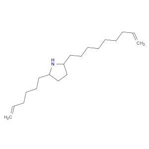 Pyrrolidine, 2-(5-hexen-1-yl)-5-(8-nonen-1-yl)-