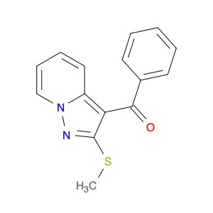 Methanone, [2-(methylthio)pyrazolo[1,5-a]pyridin-3-yl]phenyl-