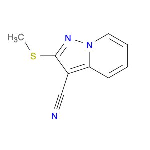 Pyrazolo[1,5-a]pyridine-3-carbonitrile, 2-(methylthio)-