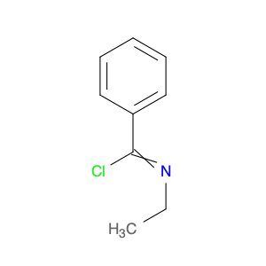 Benzenecarboximidoyl chloride, N-ethyl-