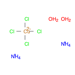 Cuprate(2-), tetrachloro-, diammonium, dihydrate (8CI,9CI)