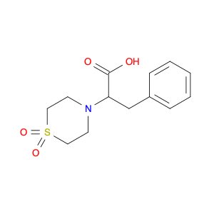 2-(1,1-Dioxidothiomorpholino)-3-phenylpropanoic acid