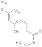 2-Propenoic acid, 3-(4-methoxy-2-methylphenyl)-, ethyl ester, (2E)-