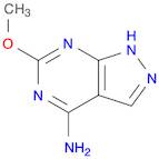 1H-Pyrazolo[3,4-d]pyrimidin-4-amine, 6-methoxy-