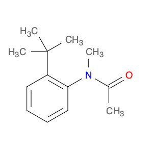Acetamide, N-[2-(1,1-dimethylethyl)phenyl]-N-methyl-