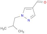 1H-Pyrazole-4-carboxaldehyde, 1-(2-methylpropyl)-