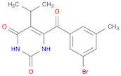 2,4(1H,3H)-Pyrimidinedione, 6-(3-bromo-5-methylbenzoyl)-5-(1-methylethyl)-