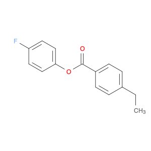 Benzoic acid, 4-ethyl-, 4-fluorophenyl ester