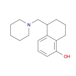 1-Naphthalenol, 5,6,7,8-tetrahydro-5-(1-piperidinylmethyl)-