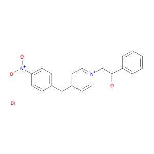 Pyridinium, 4-[(4-nitrophenyl)methyl]-1-(2-oxo-2-phenylethyl)-, bromide