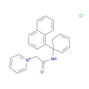 Pyridinium, 1-[2-(1-naphthalenylphenylamino)-2-oxoethyl]-, chloride (1:1)