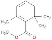 1,3-Cyclohexadiene-1-carboxylic acid, 2,6,6-trimethyl-, methyl ester