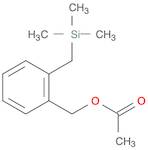 Benzenemethanol, 2-[(trimethylsilyl)methyl]-, 1-acetate